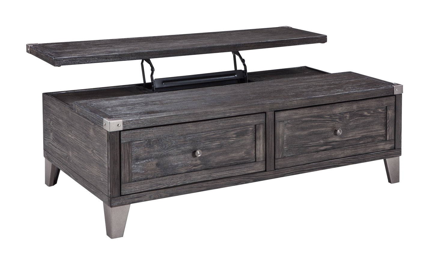 Todoe - Dark Gray - Lift Top Cocktail Table