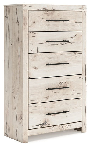 Lawroy - Light Natural - Five Drawer Chest