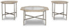 Varlowe - Bisque - Occasional Table Set (Set of 3)