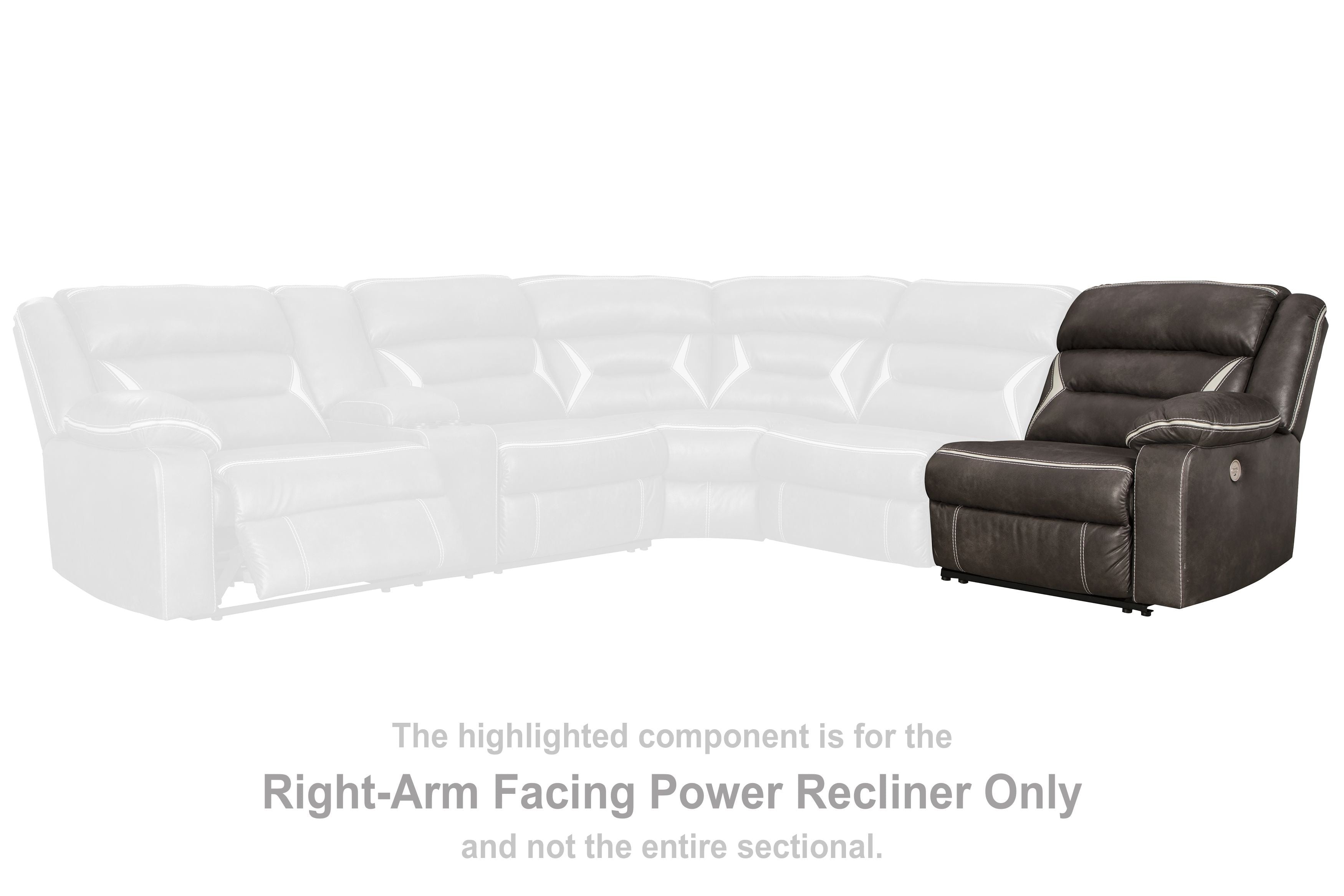 Kincord - Midnight - Raf Zero Wall Power Recliner