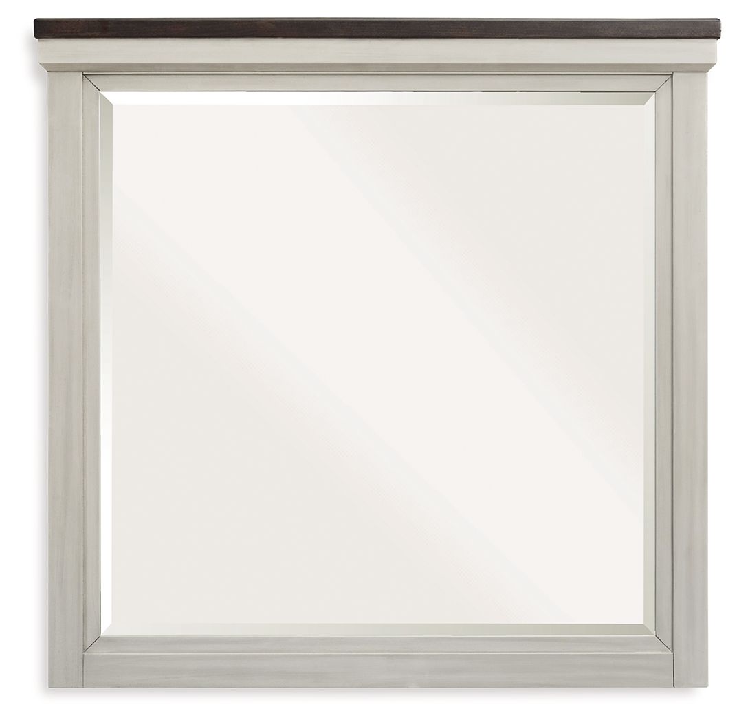 Darborn - Gray / Brown - Bedroom Mirror