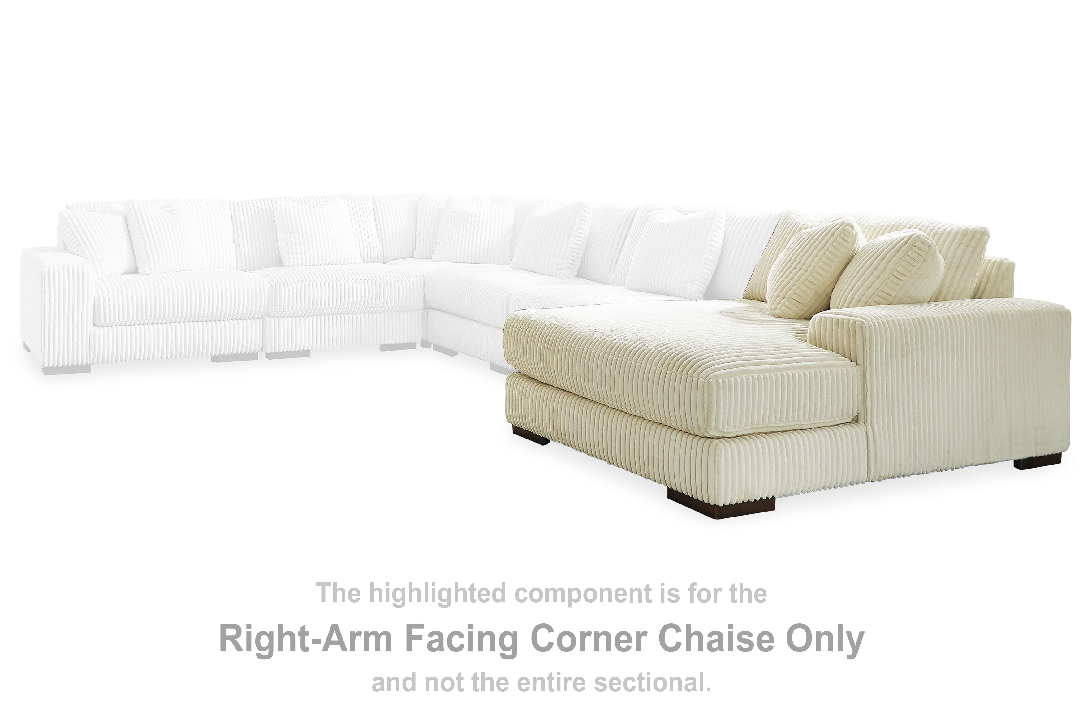 Lindyn - Beige - Raf Corner Chaise