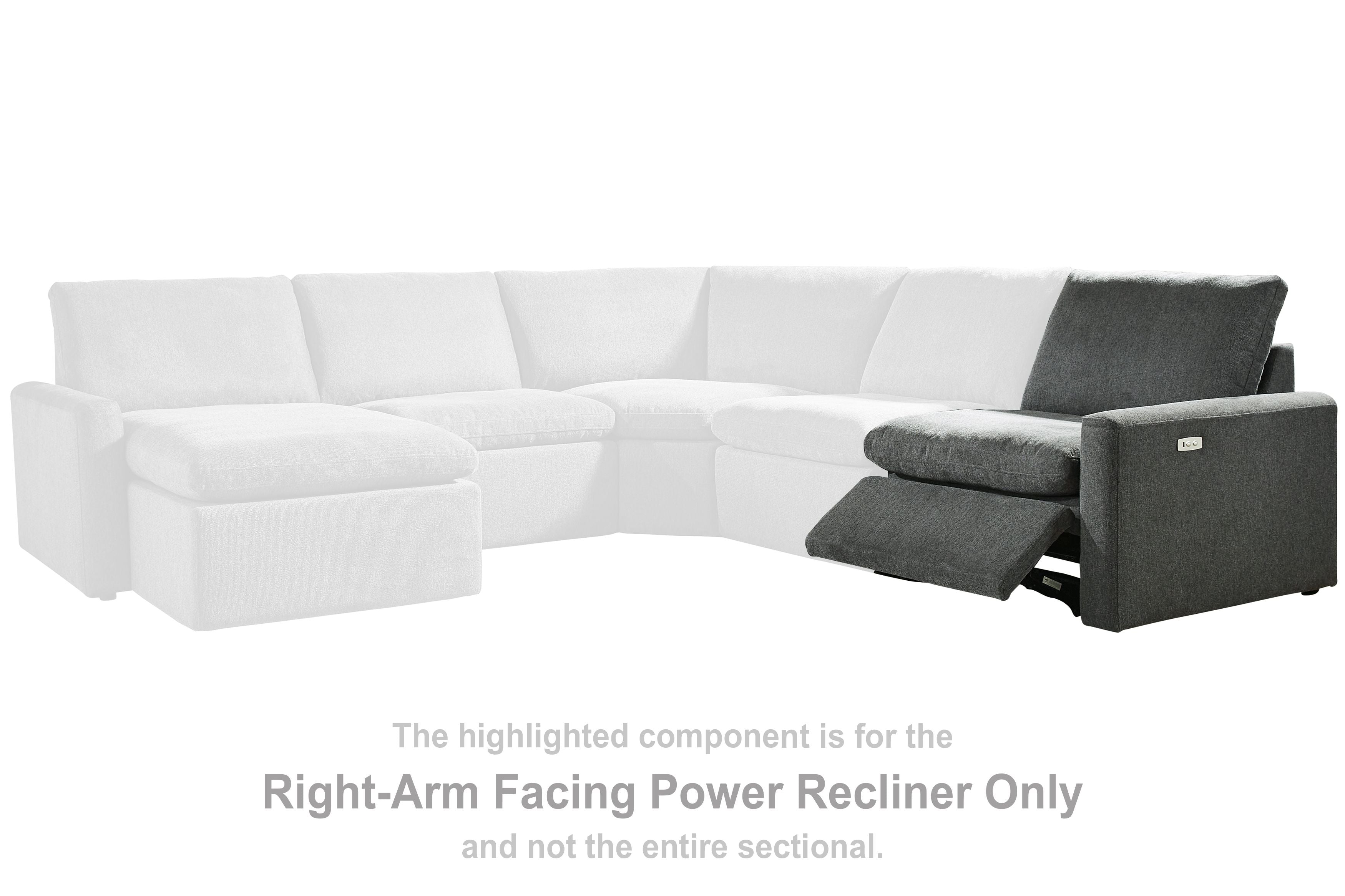 Hartsdale - Granite - Raf Zero Wall Power Recliner