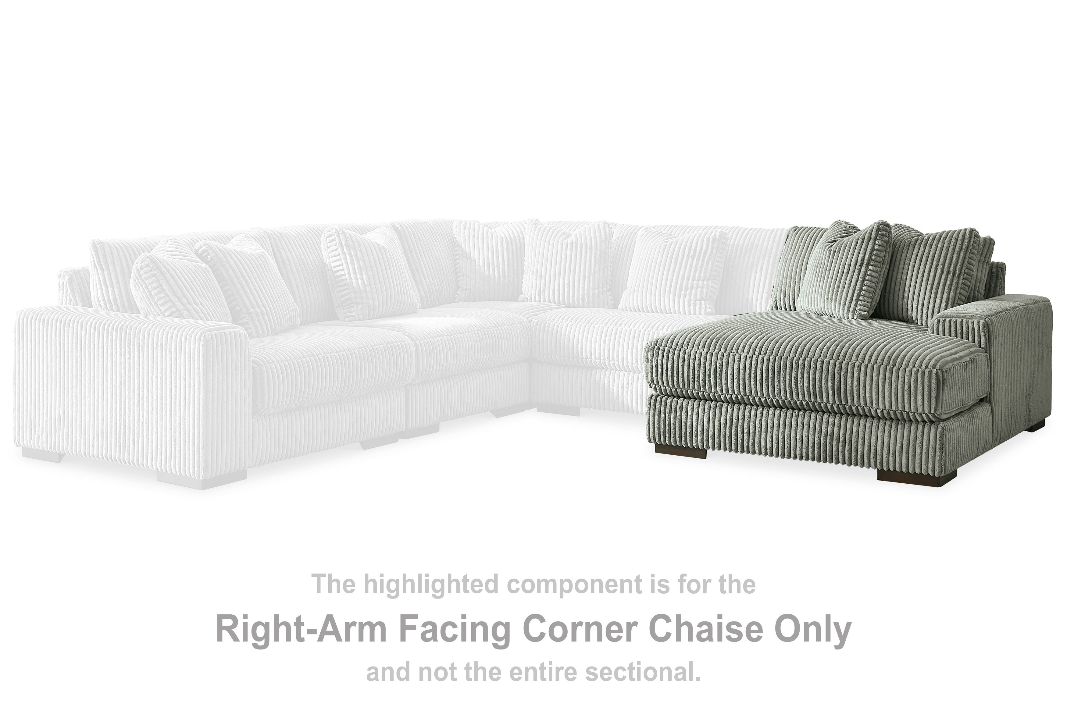 Lindyn - Fog - Raf Corner Chaise