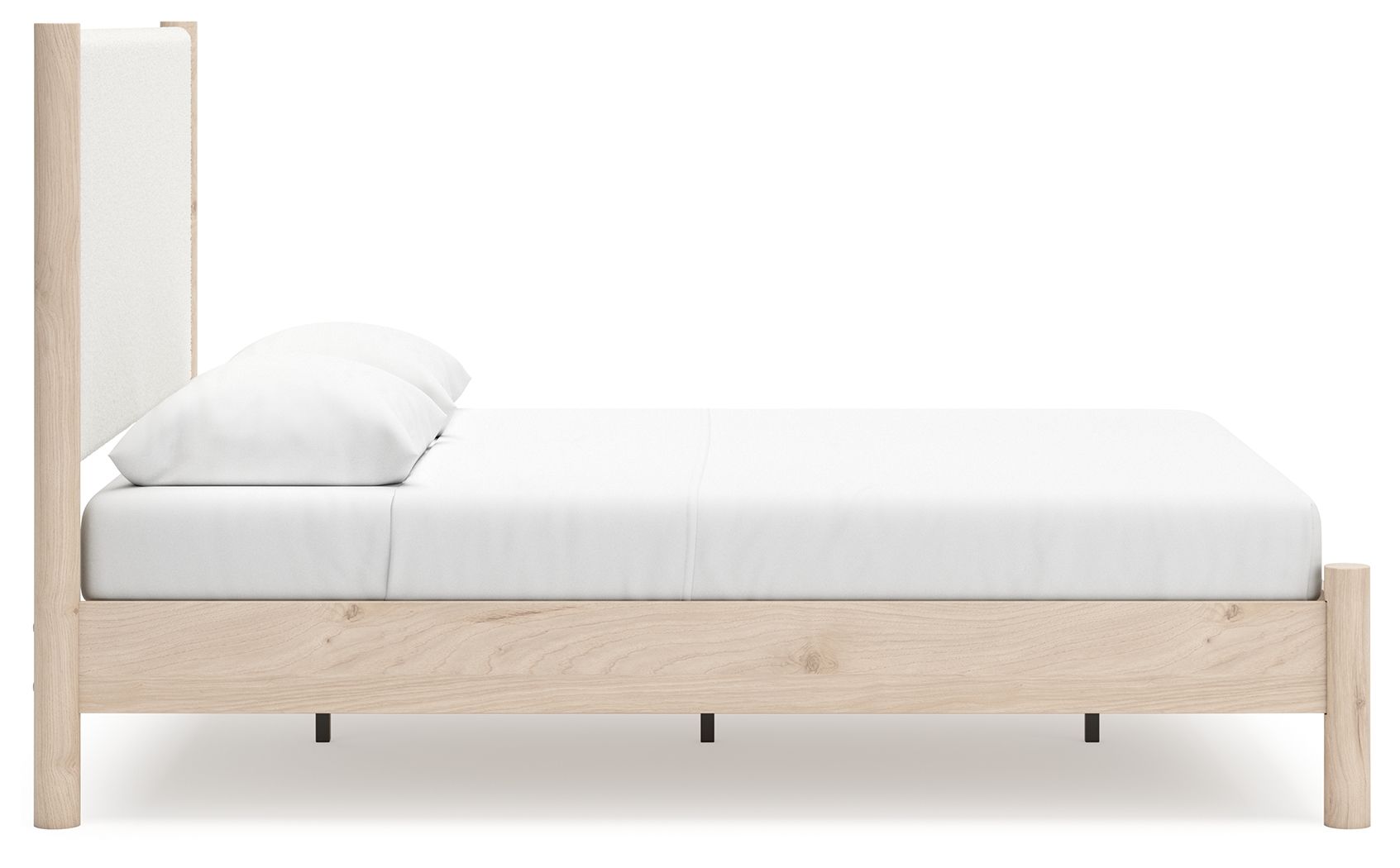 Cadmori - Upholstered Panel Bed