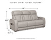Boyington - Power Reclining Sofa With Adj Headrest
