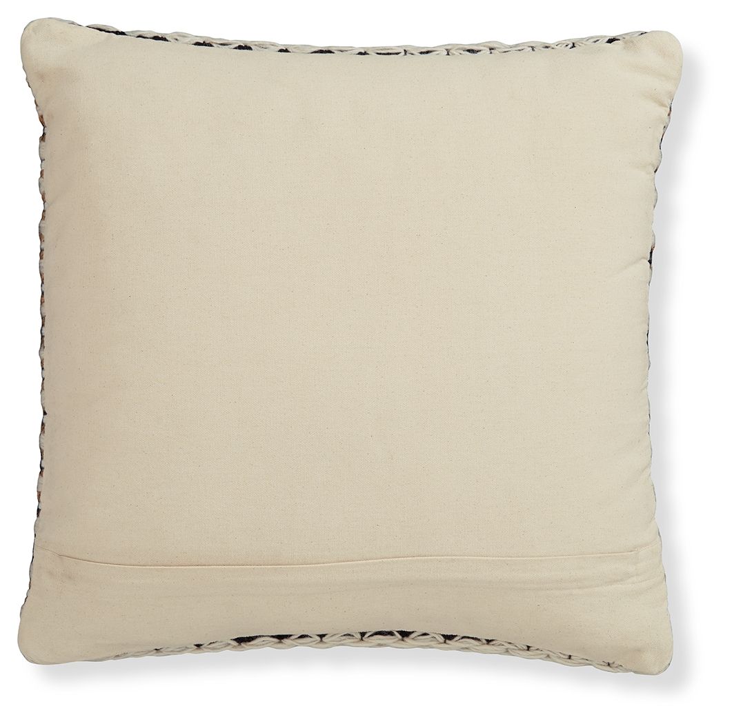 Nealington - Brown / Black / White - Pillow (Set of 4)