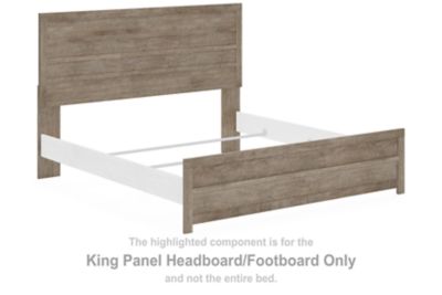 Culverbach - Gray - King Panel Headboard/Footboard