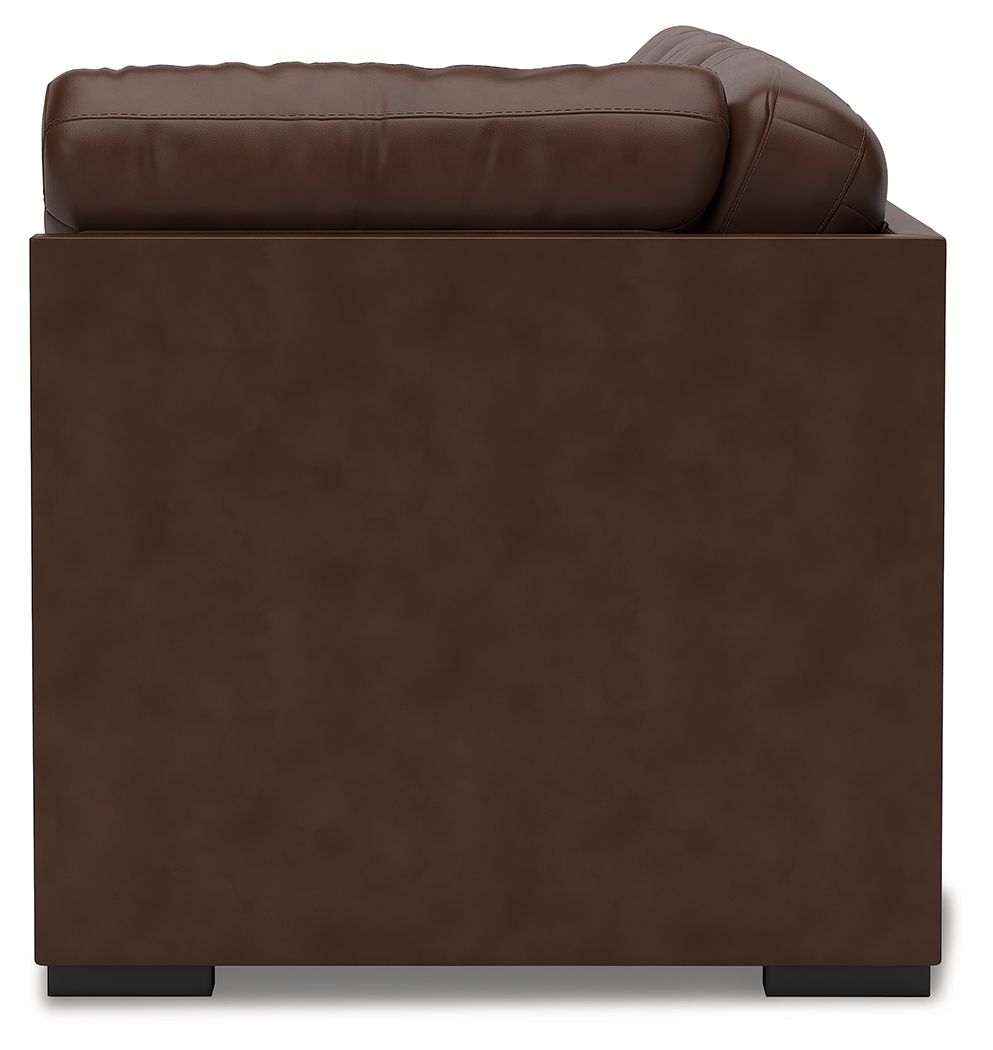 McDowlan - Coffee - LAF Sofa With Corner Wedge