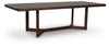 Dilenno - Dark Brown - Rectangular Dining Room Extension Table