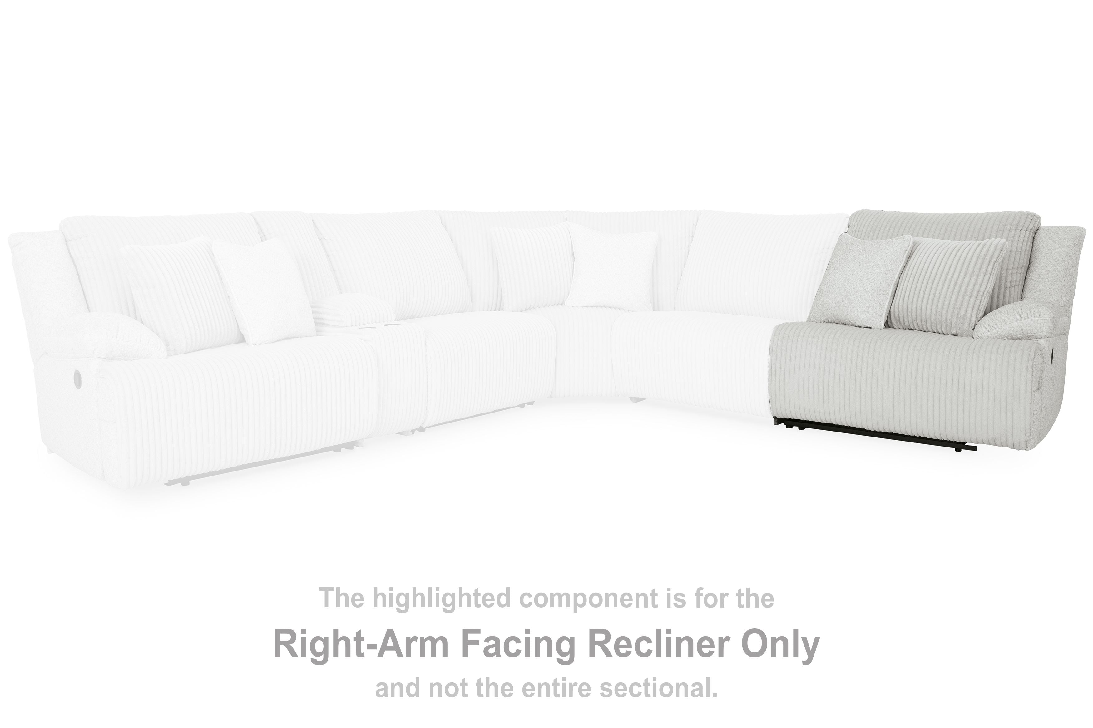 Top Tier - Alloy - Raf Zero Wall Recliner