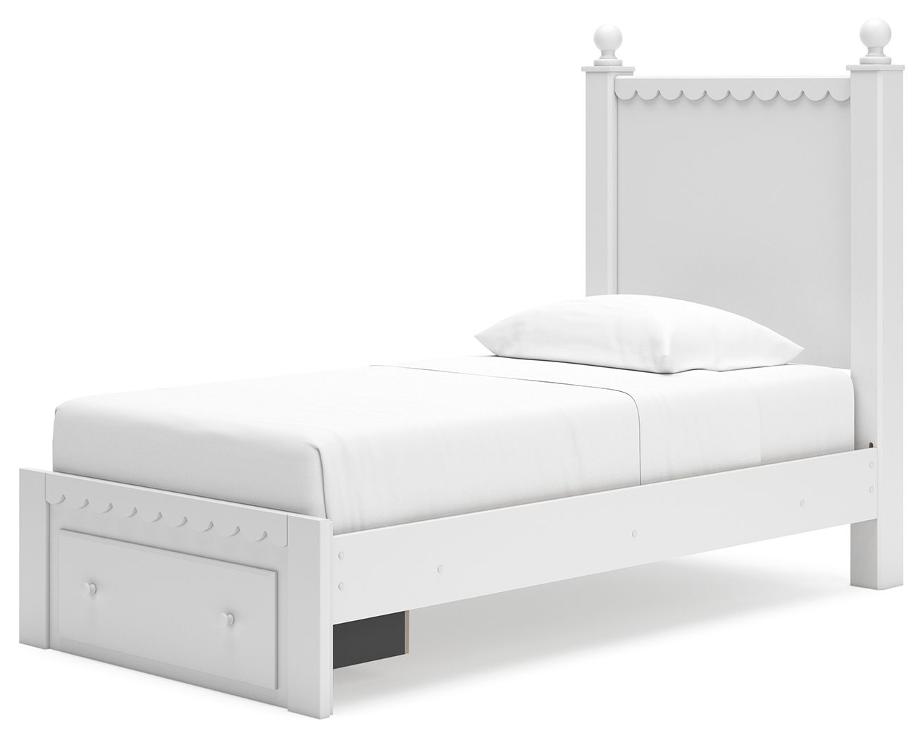 Mollviney - Panel Storage Bed