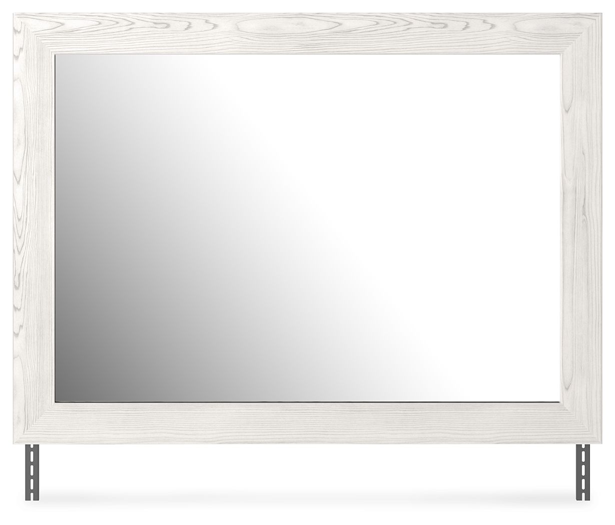 Gerridan - White / Gray - Bedroom Mirror