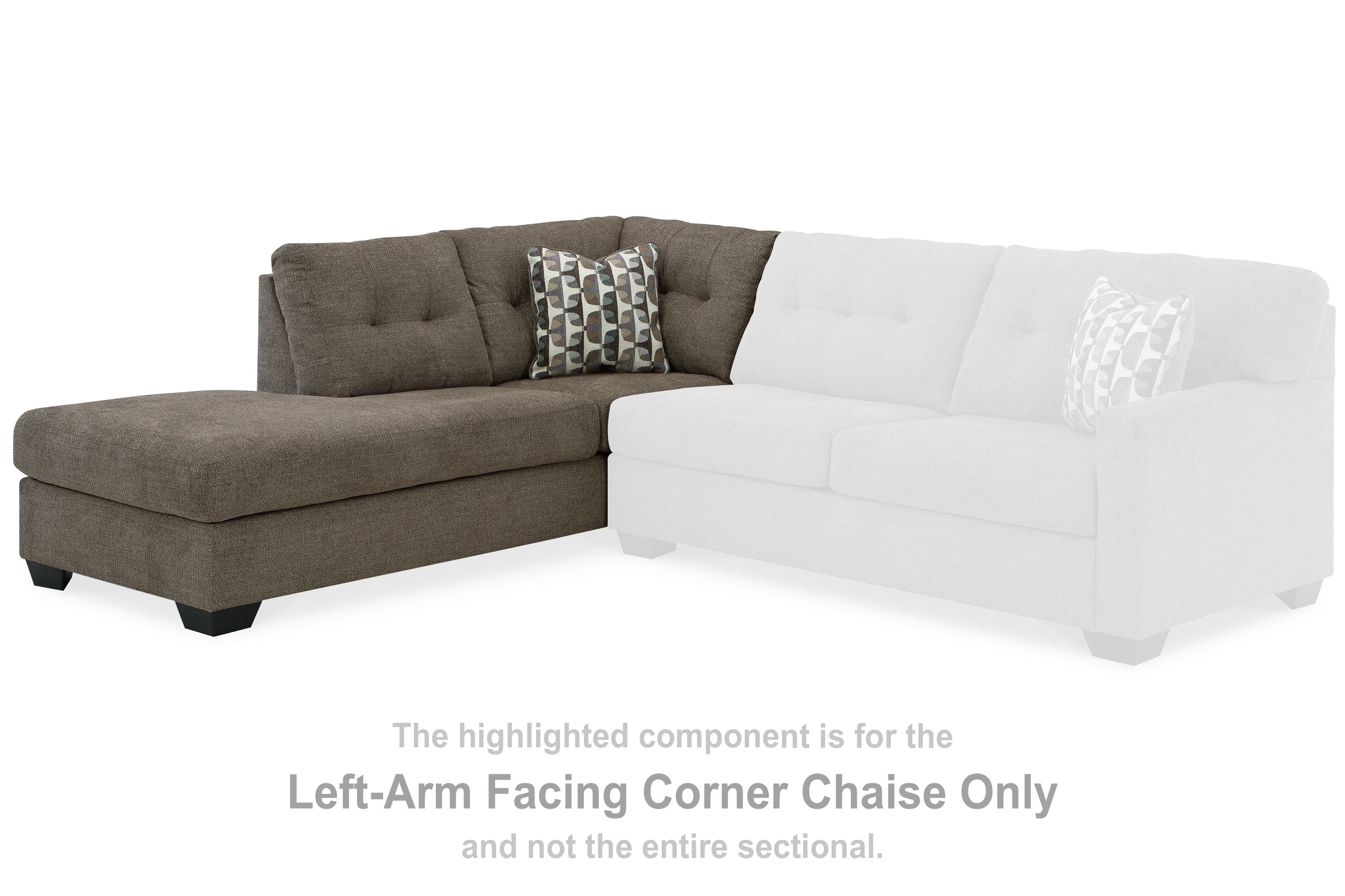 Mahoney - Chocolate - Laf Corner Chaise