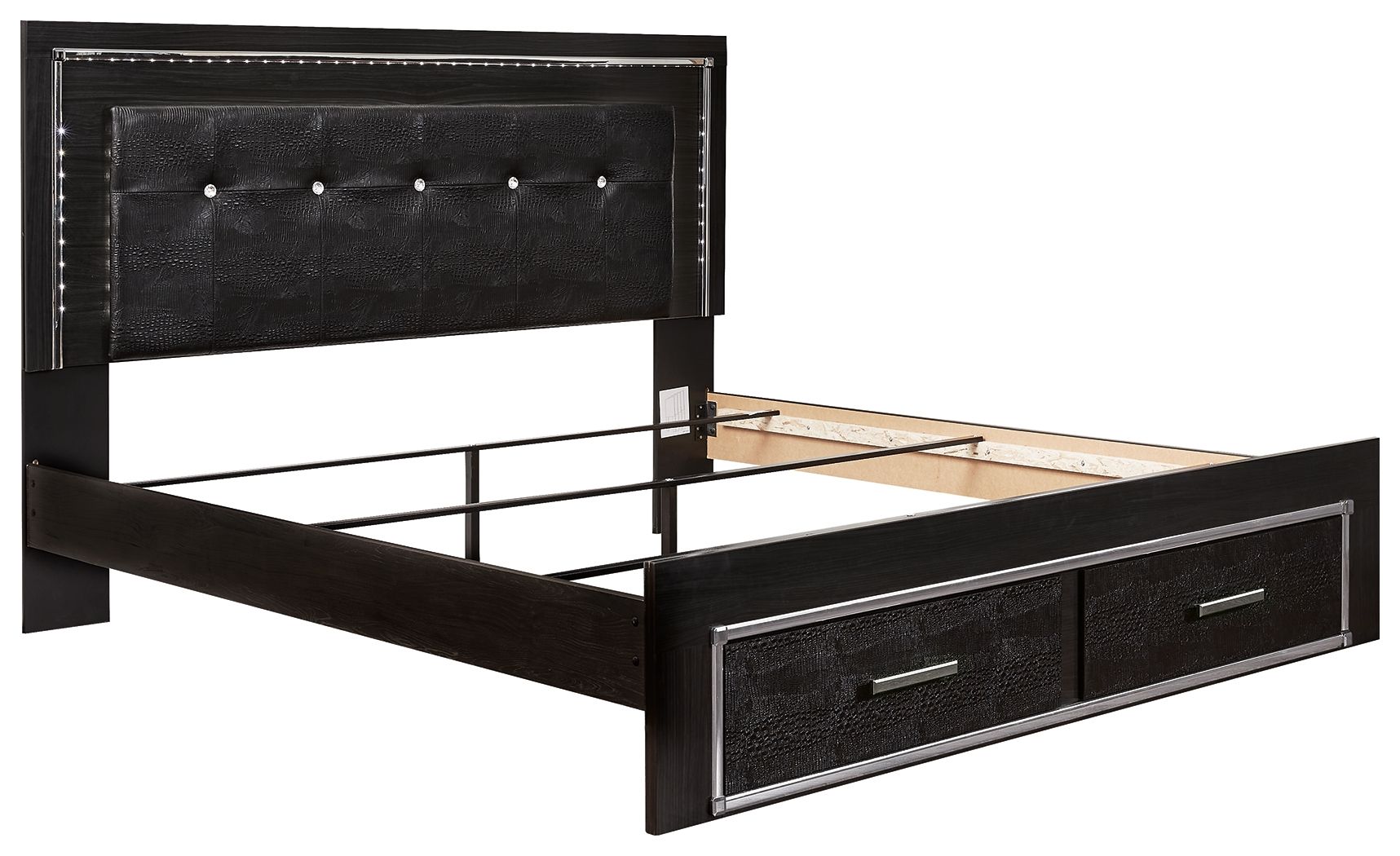 Kaydell - Storage Bed With Roll Slats