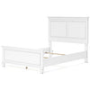 Fortman - White - Full Panel Footboard