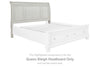 Robbinsdale - Antique White - Queen Sleigh Headboard