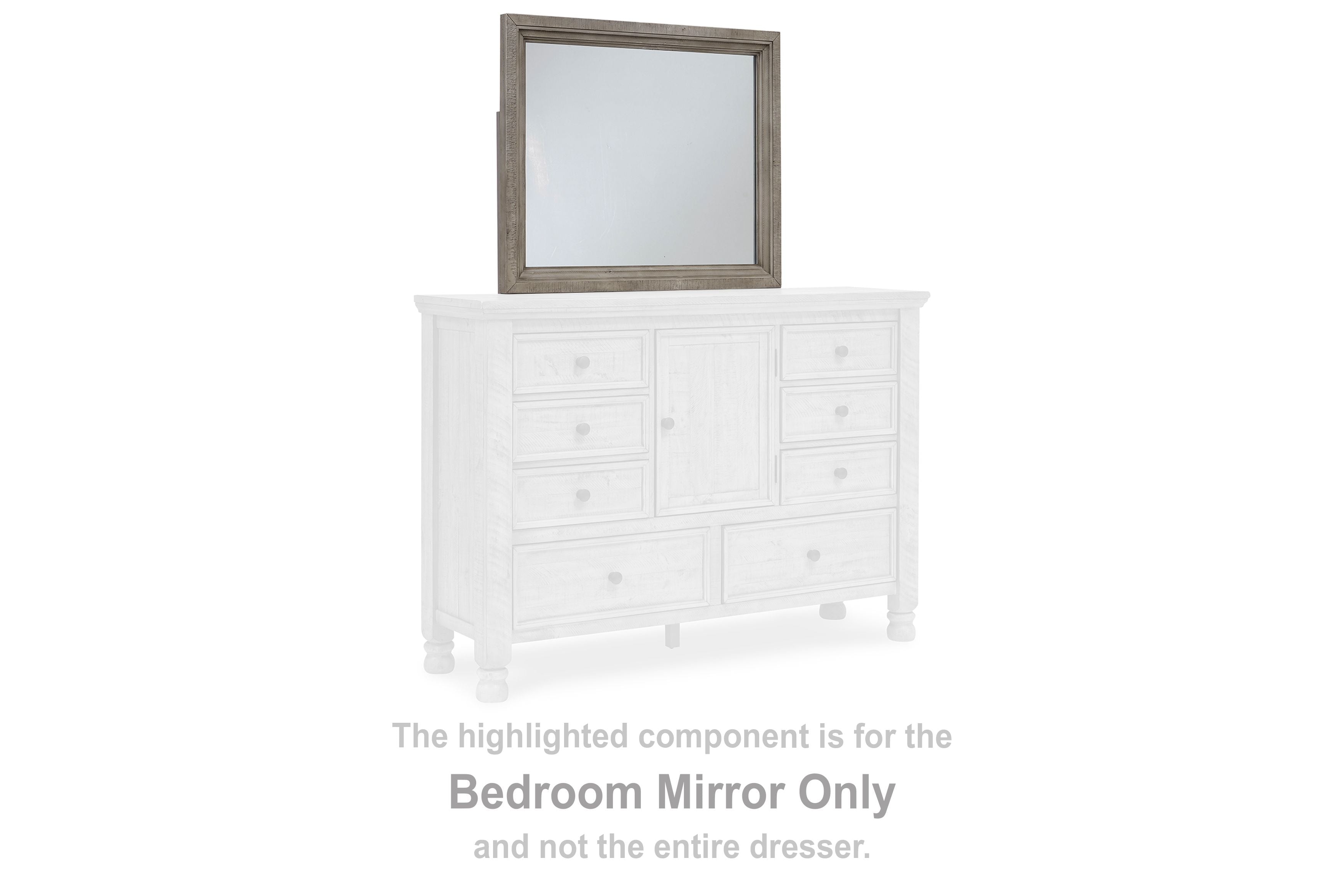 Harrastone - Gray - Bedroom Mirror