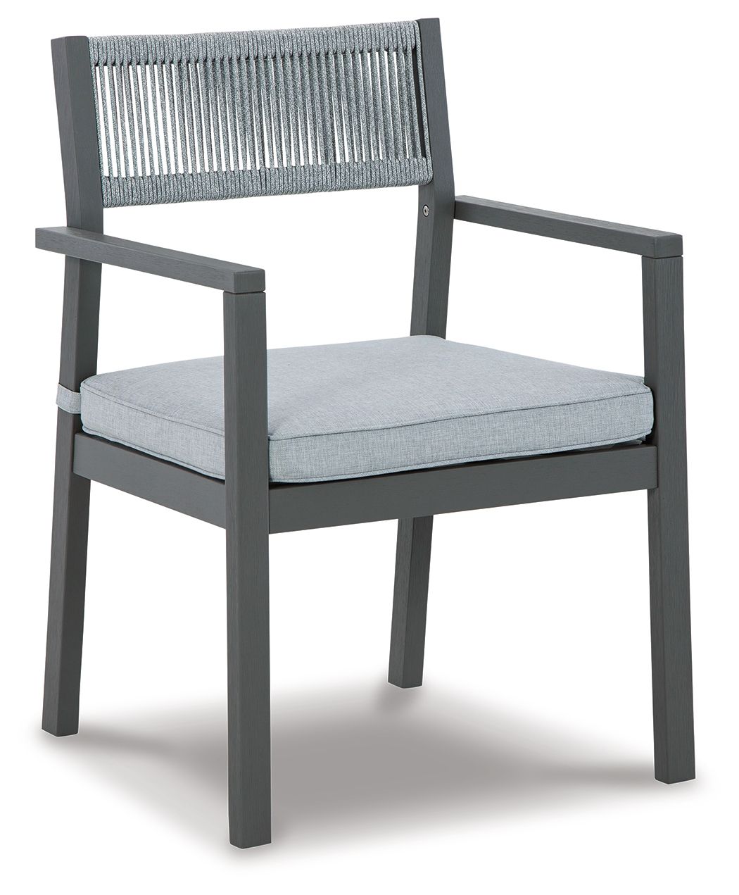 Eden Town - Gray / Light Gray - Arm Chair With Cushion (Set of 2)