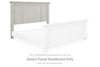 Robbinsdale - Antique White - Queen Panel Headboard