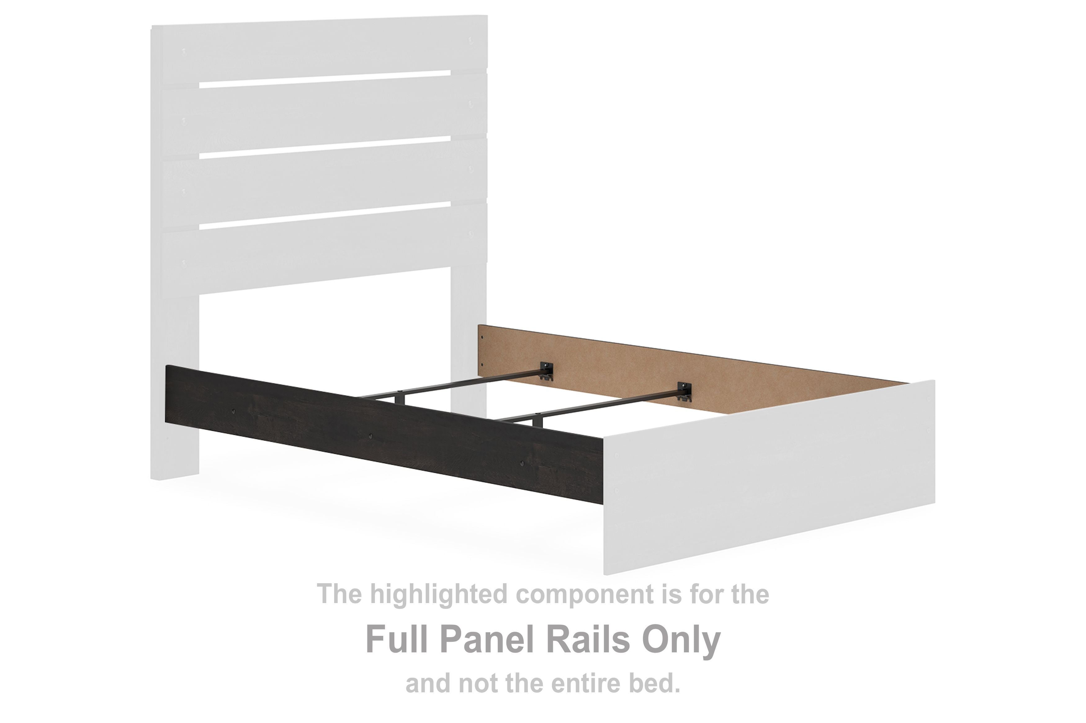 Hollivern - Dark Gray - Full Panel Rails