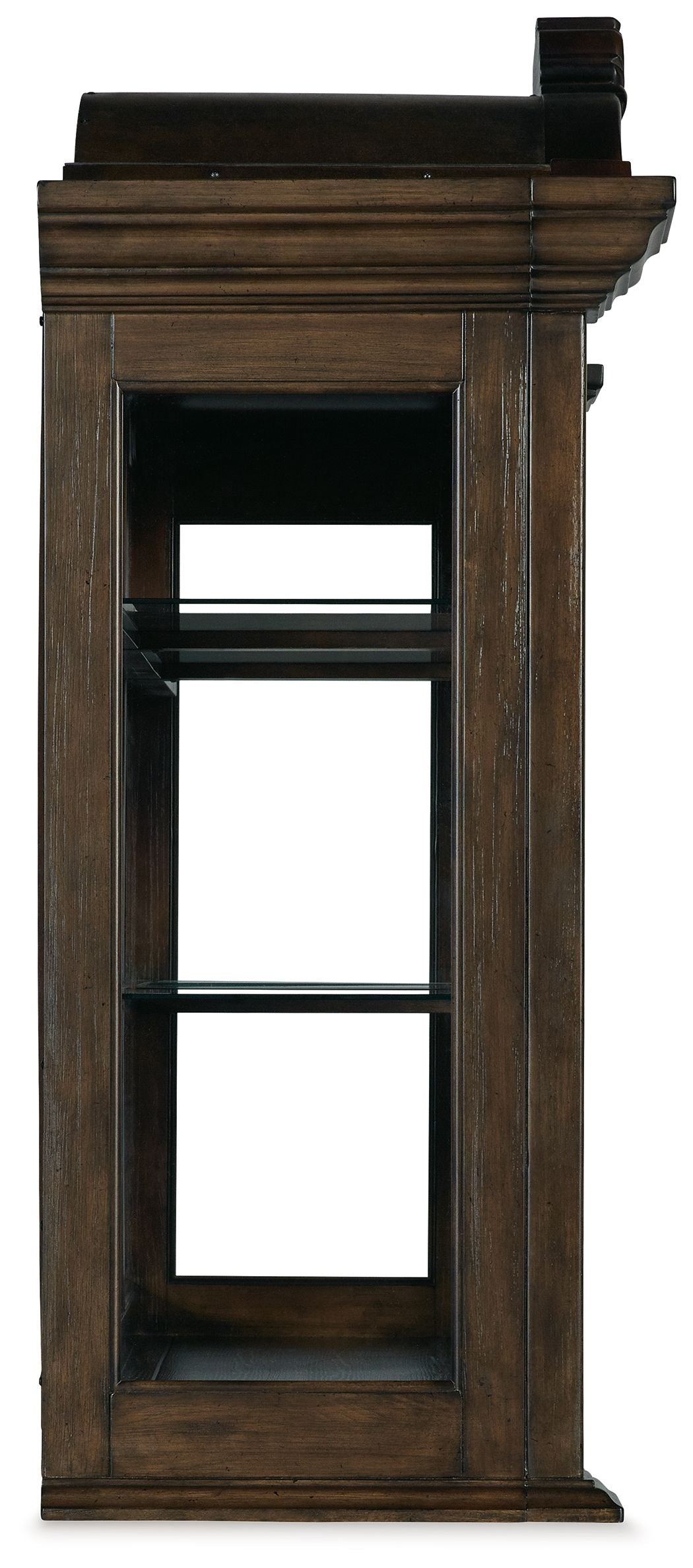 Maylee - Dark Brown - Dining Room Hutch