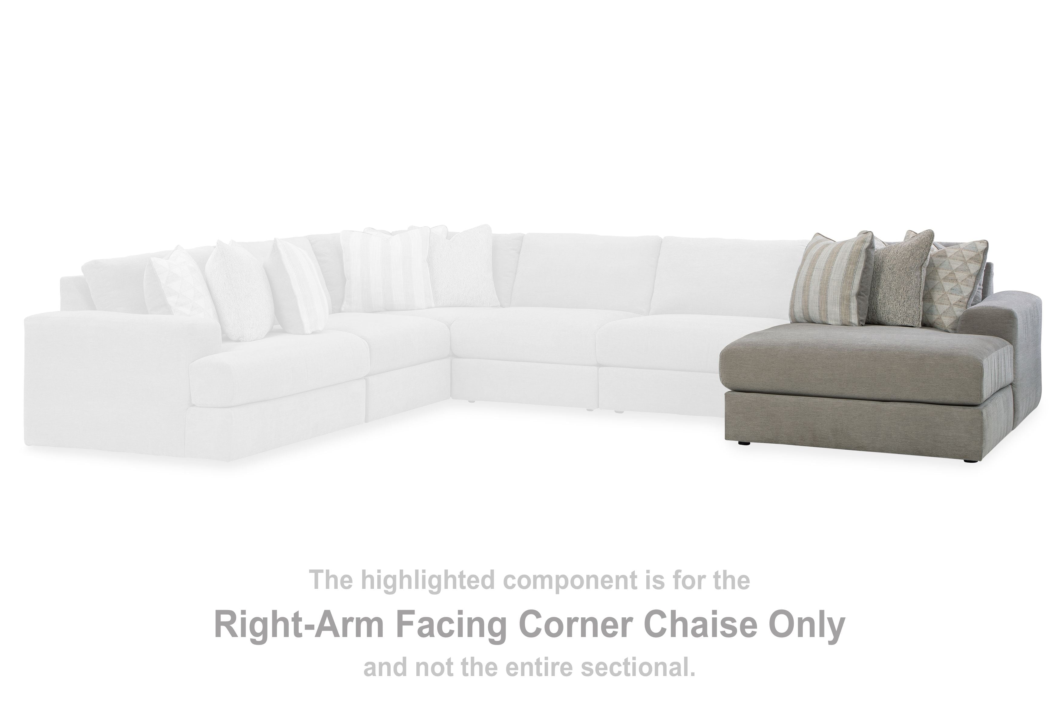 Avaliyah - Ash - Raf Corner Chaise