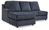 Albar Place - Cobalt - Laf Sofa Chaise