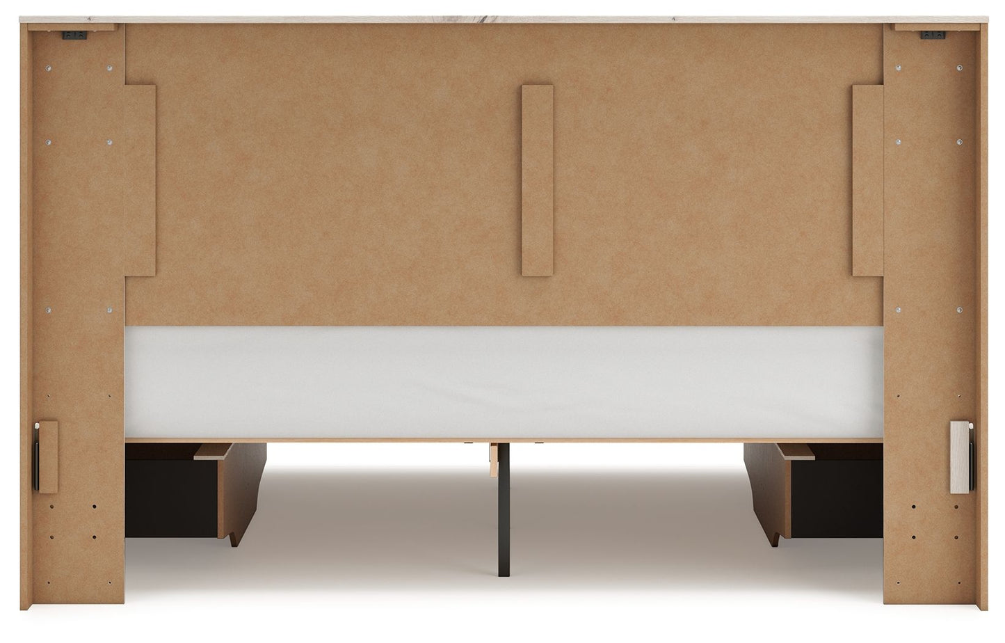 Lawroy - Panel Bed With Storage