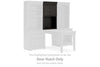 Beckincreek - Black - Door Hutch