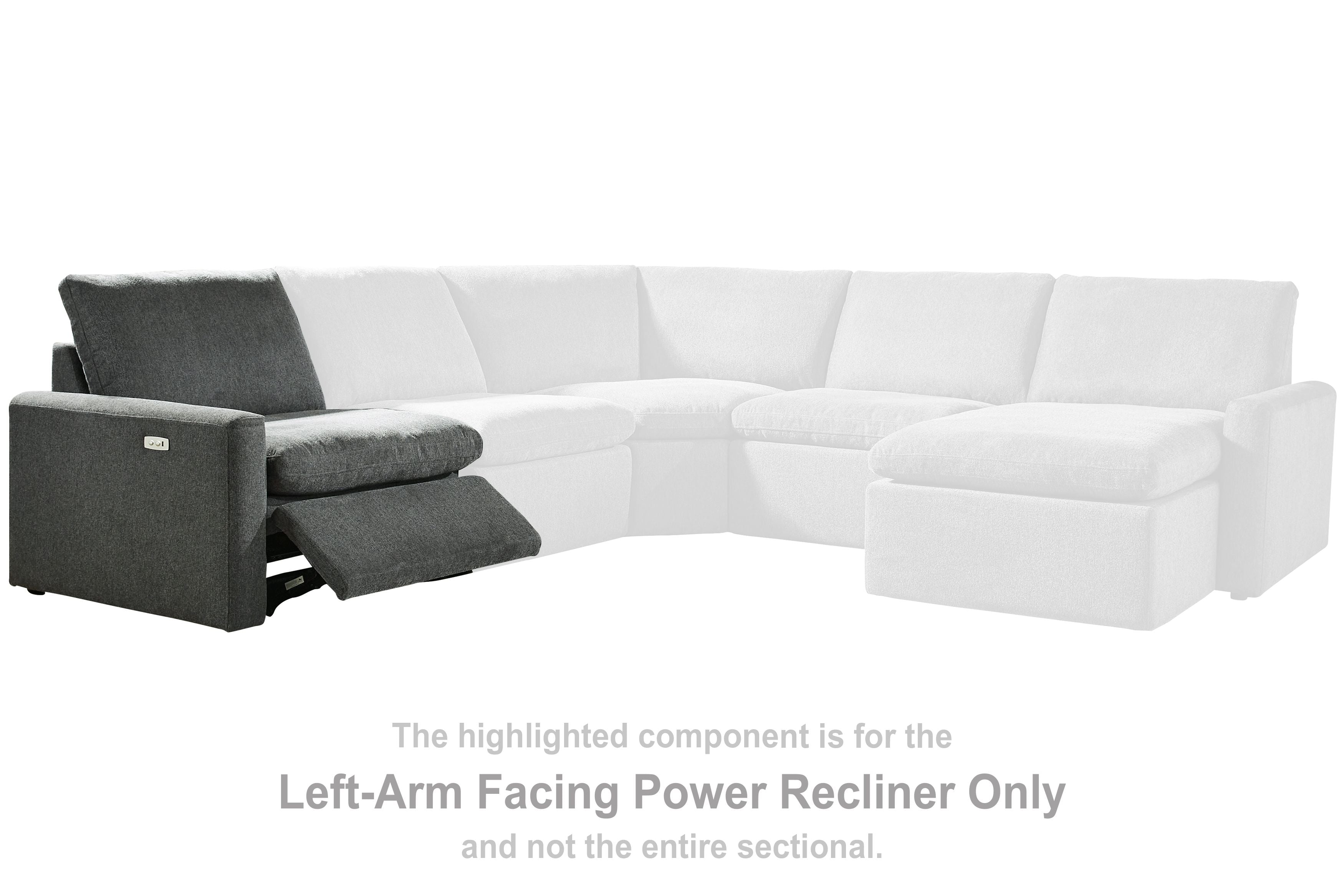 Hartsdale - Granite - Laf Zero Wall Power Recliner