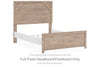 Senniberg - Light Brown - Full Panel Headboard/Footboard