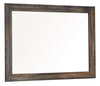 Drystan - Brown / Beige - Bedroom Mirror