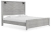 Cottonburg - Light Gray - King Panel Footboard