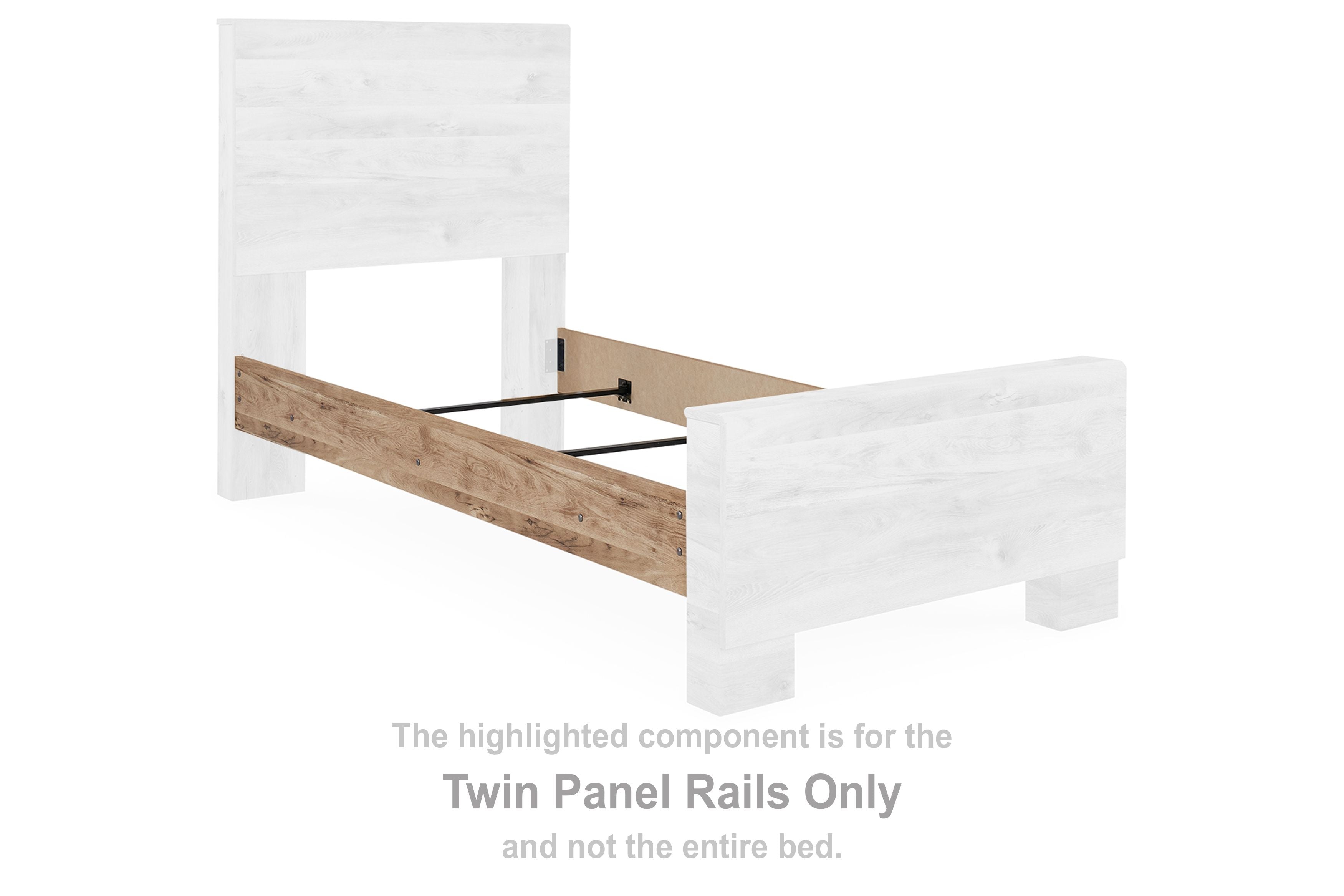 Hyanna - Tan - Twin Panel Rails