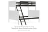 Nextonfort - Black - Twin/Full Bunk Rails/Ladder