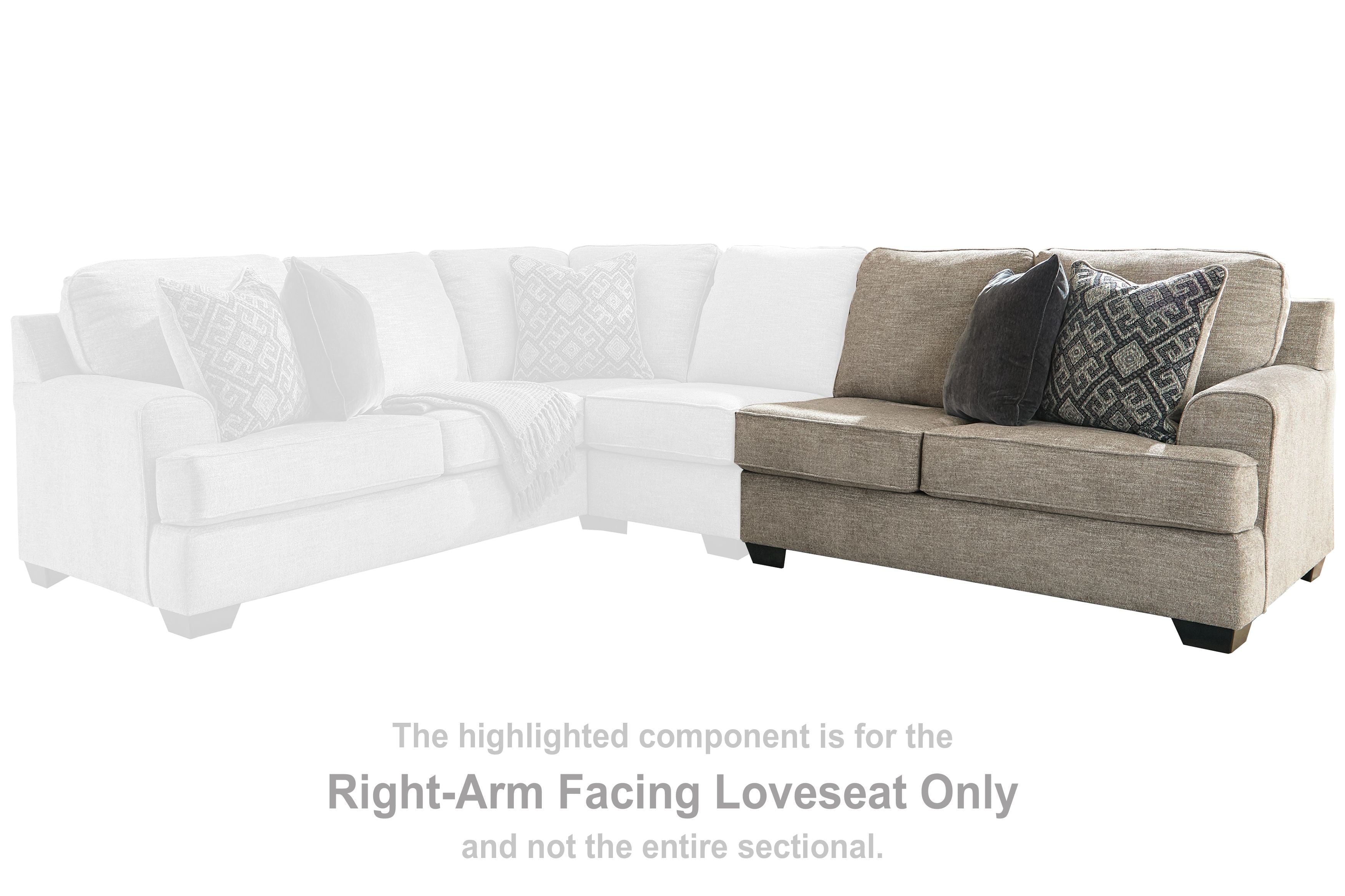 Bovarian - Stone - Raf Loveseat