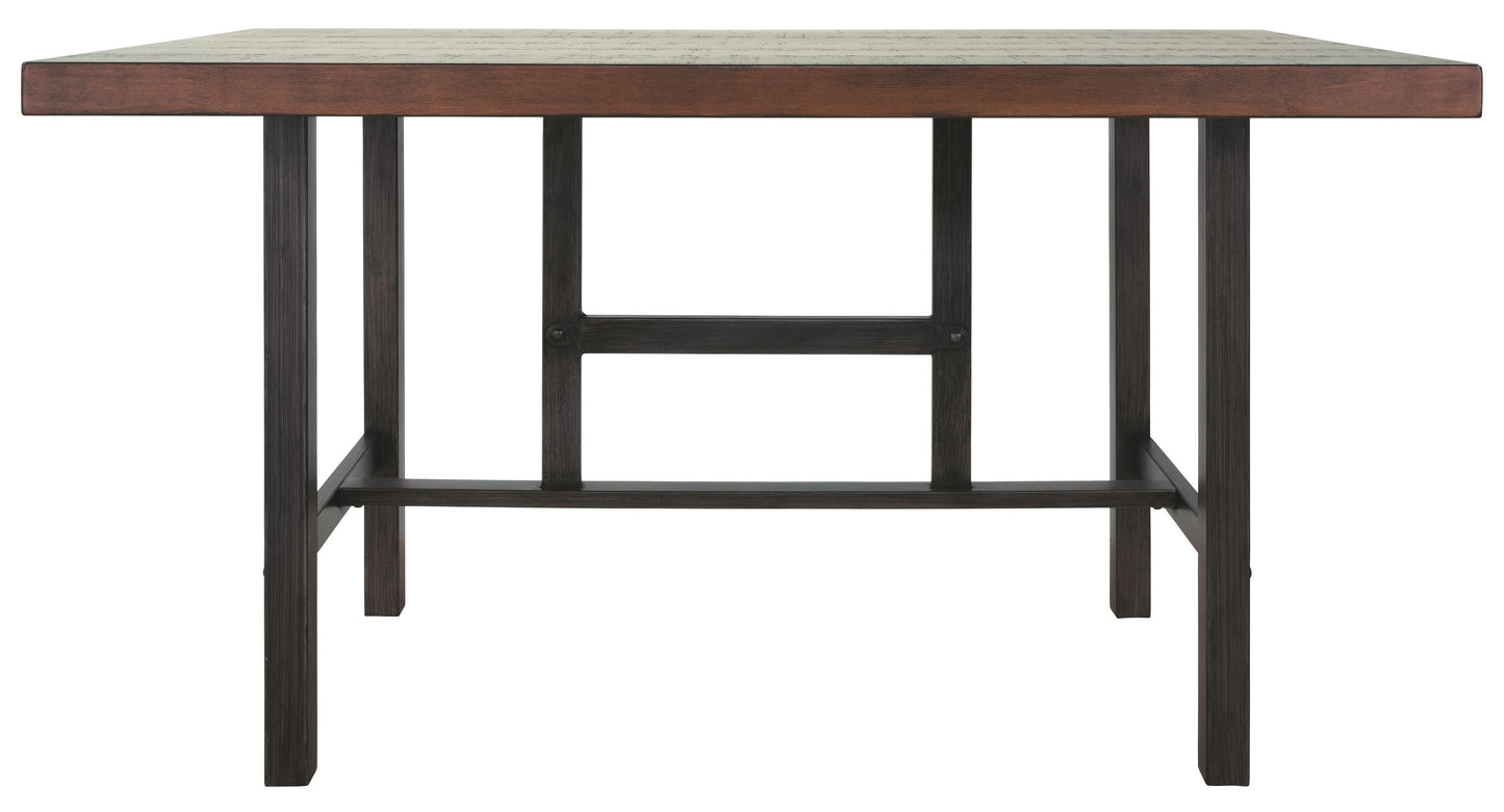 Kavara - Medium Brown - Rectangular Dining Room Counter Table