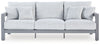 Hurley Park - Gray - Sofa With Cushion