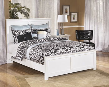 Bostwick - White - Queen Panel Footboard