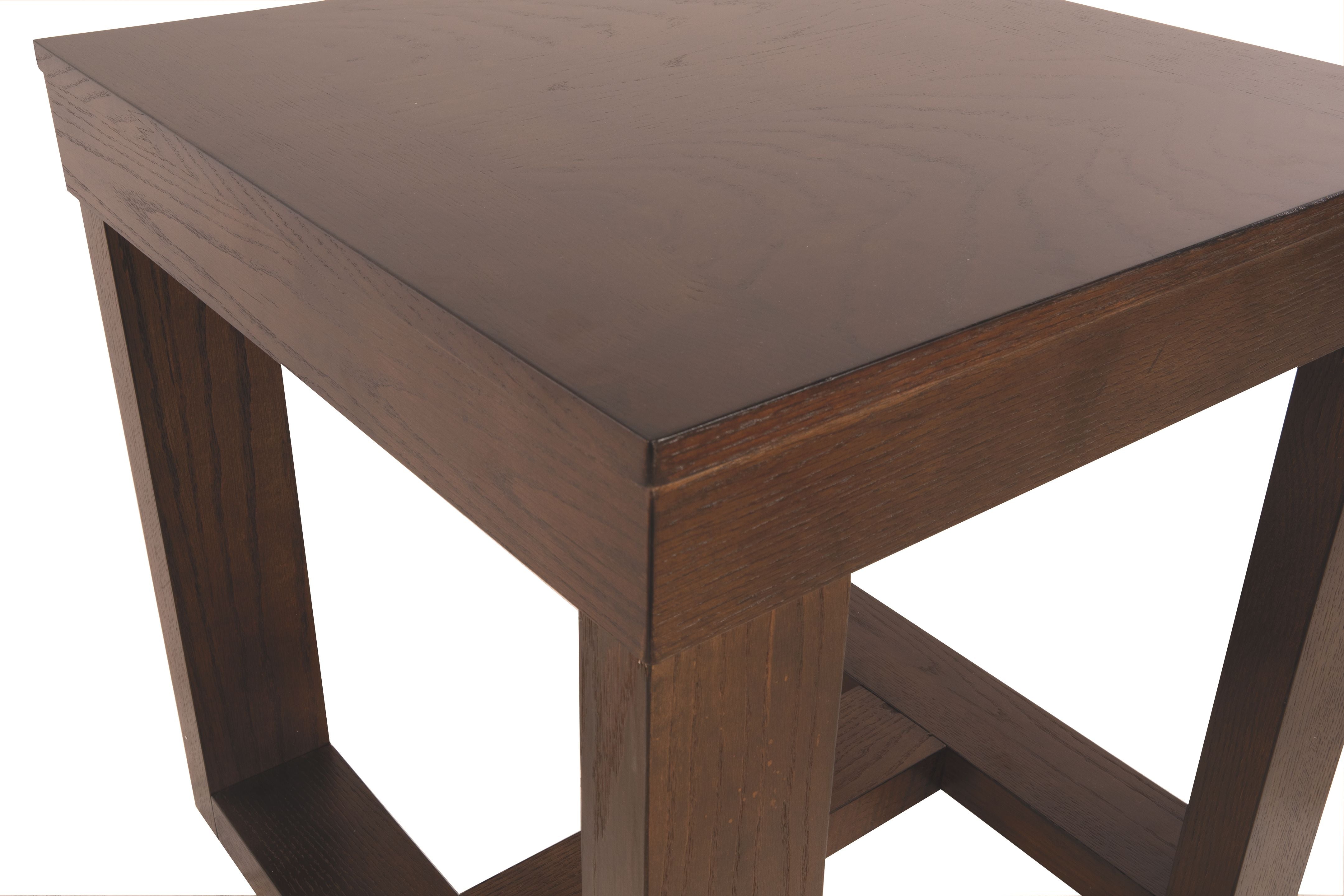 Watson - Dark Brown - Square End Table