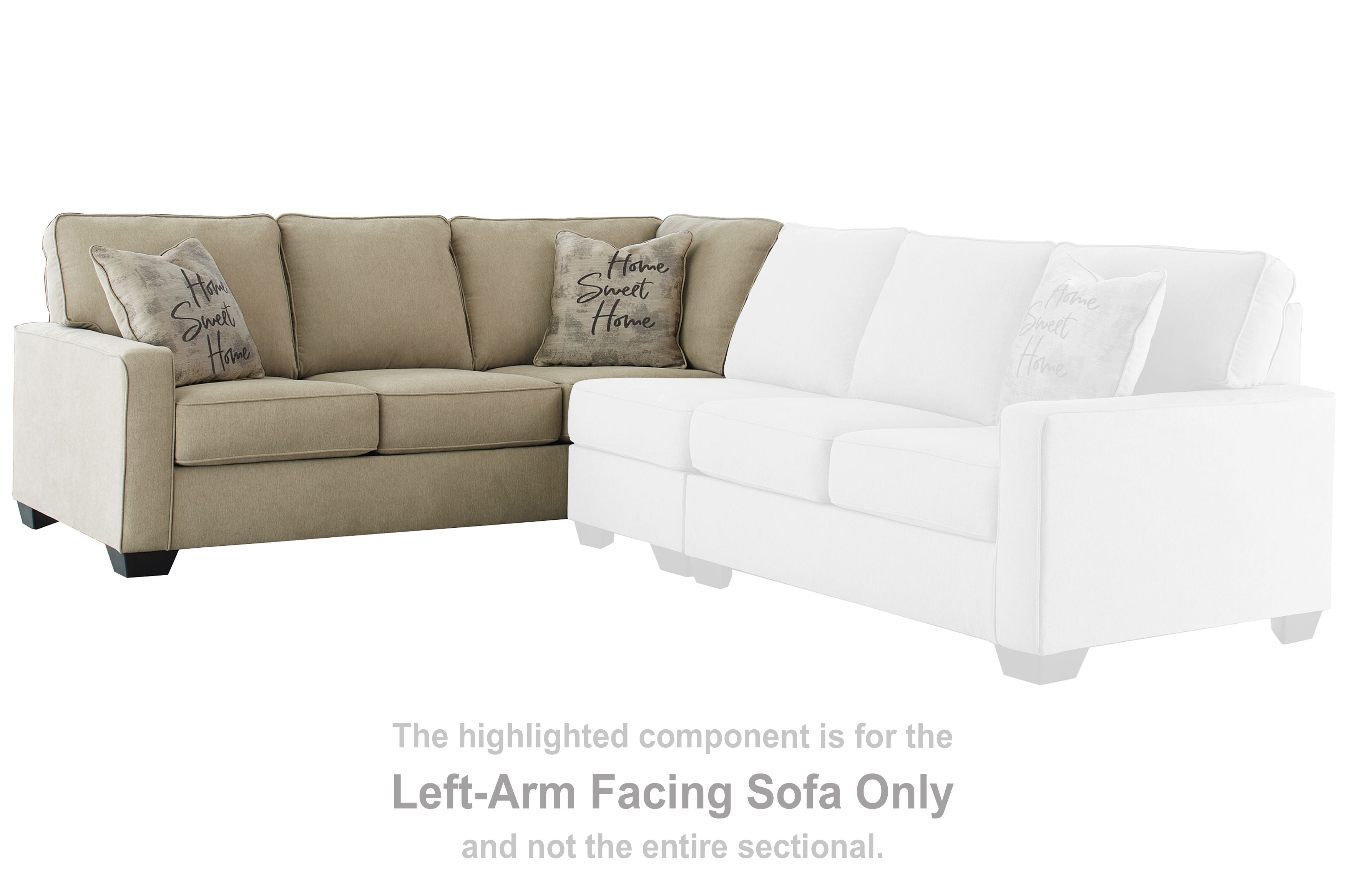 Lucina - Quartz - Laf Sofa