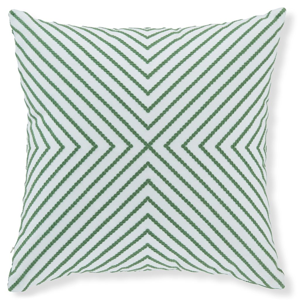 Bellvale - Green / White - Pillow