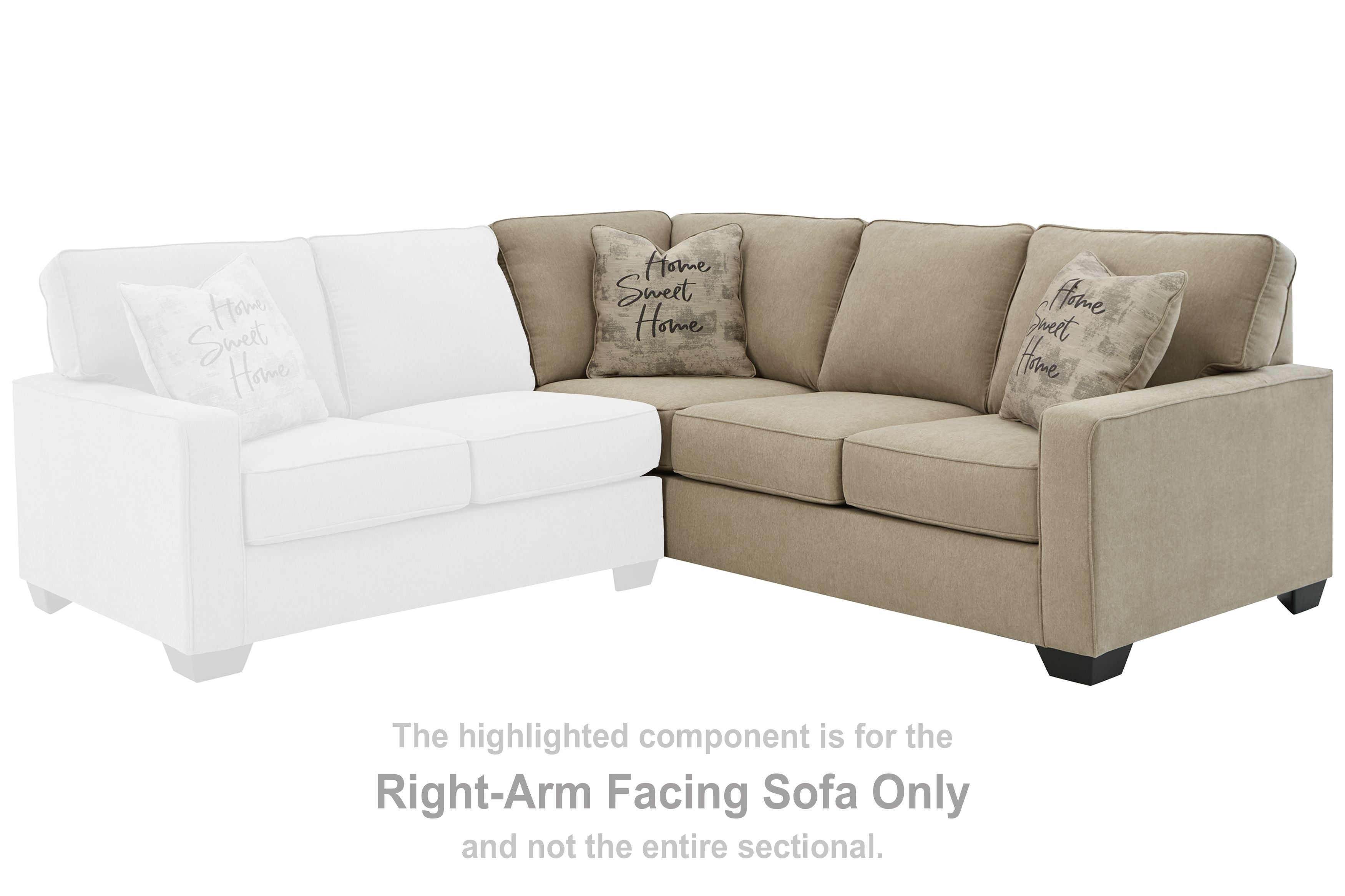 Lucina - Quartz - Raf Sofa