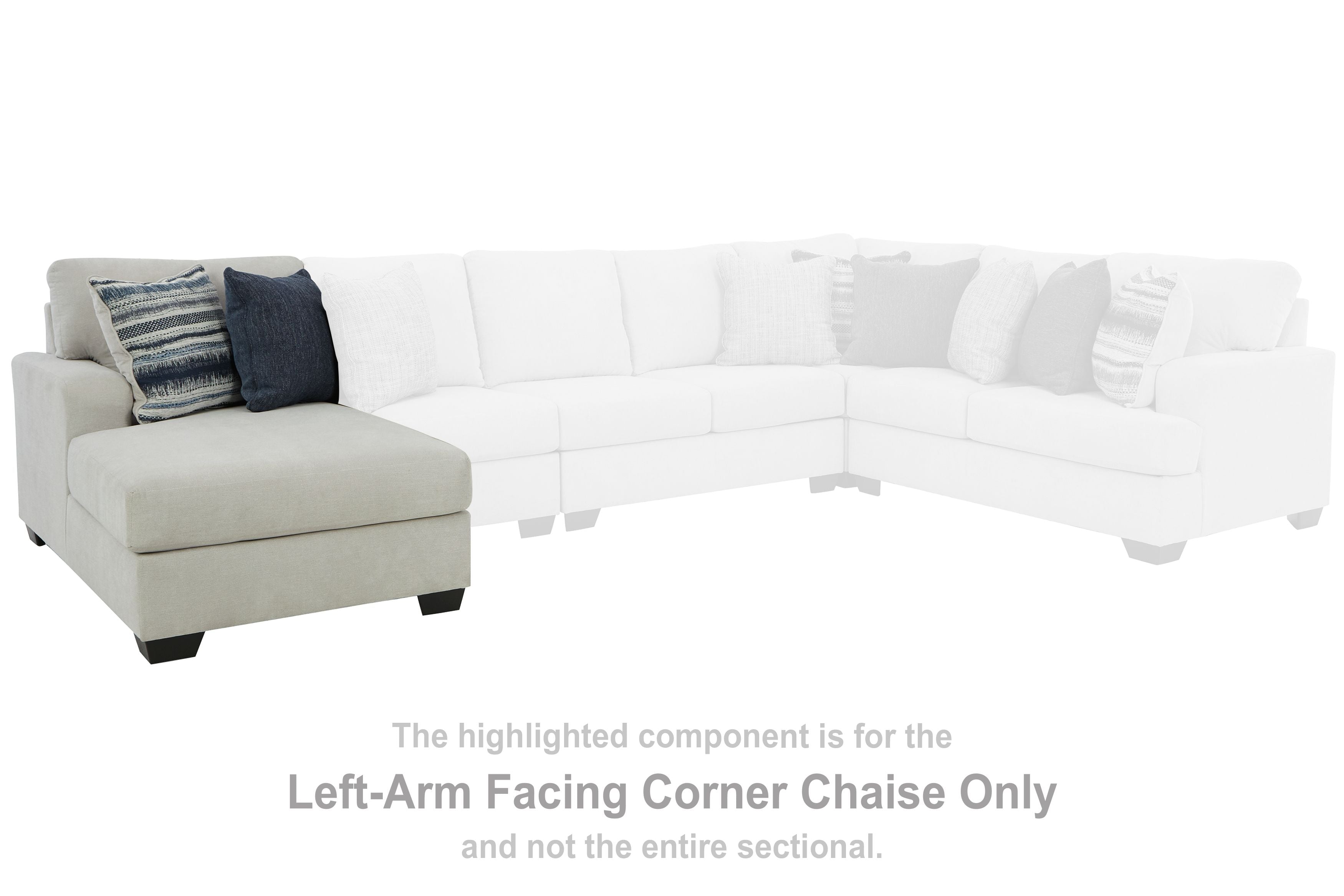 Lowder - Stone - Laf Corner Chaise