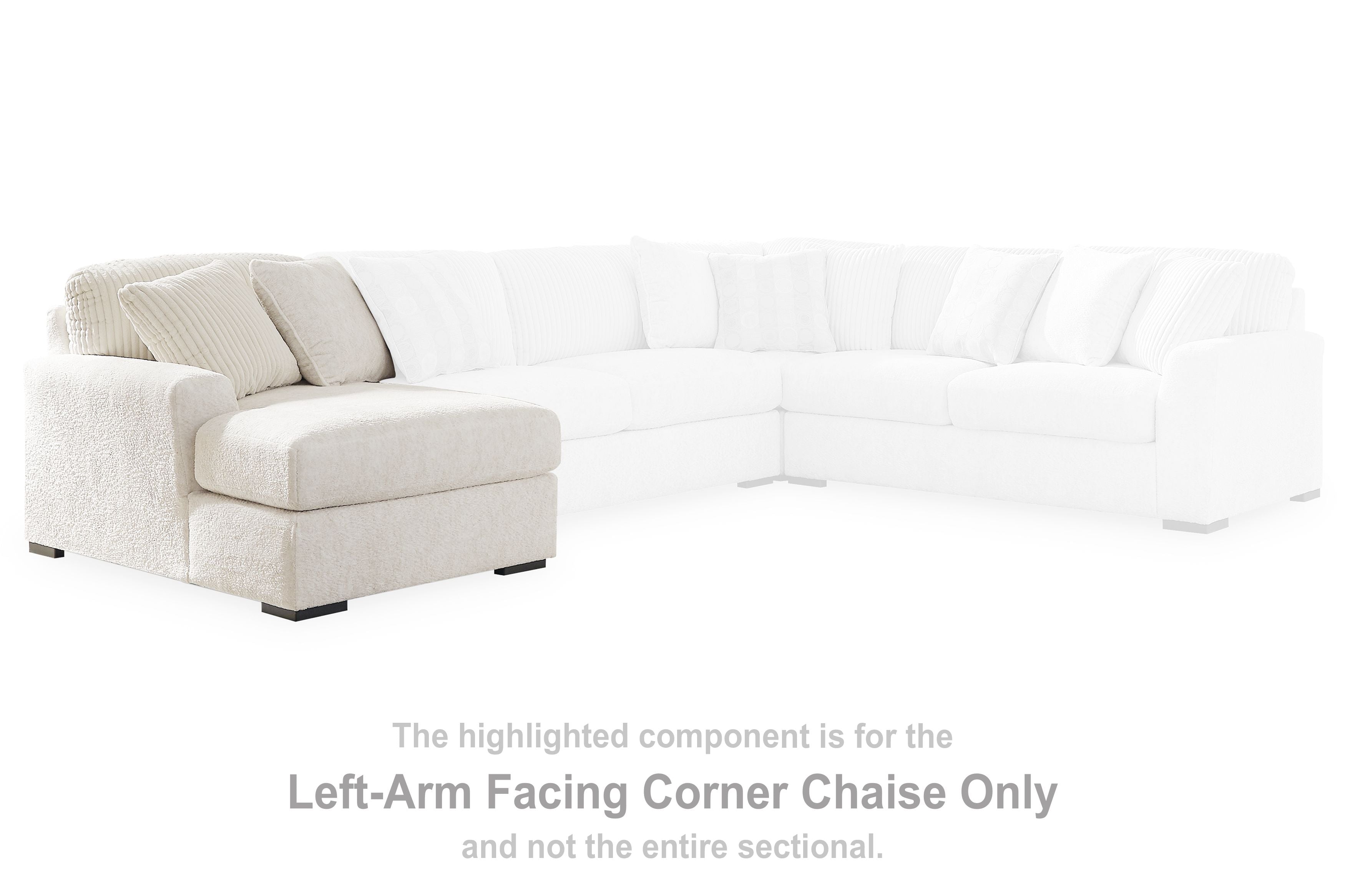 Chessington - Ivory - Laf Corner Chaise