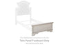 Realyn - Chipped White - Twin Panel Footboard