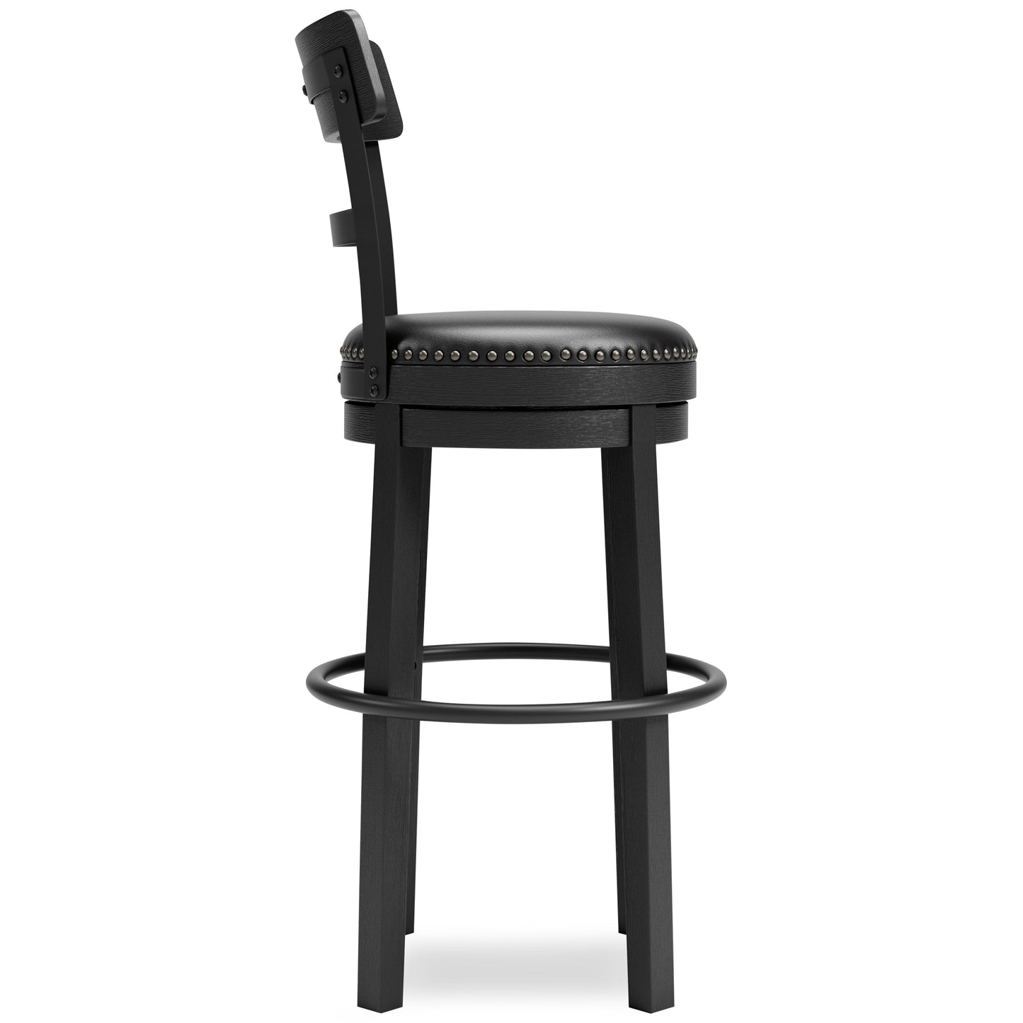 Valebeck -  Tall Upholstered Swivel Barstool