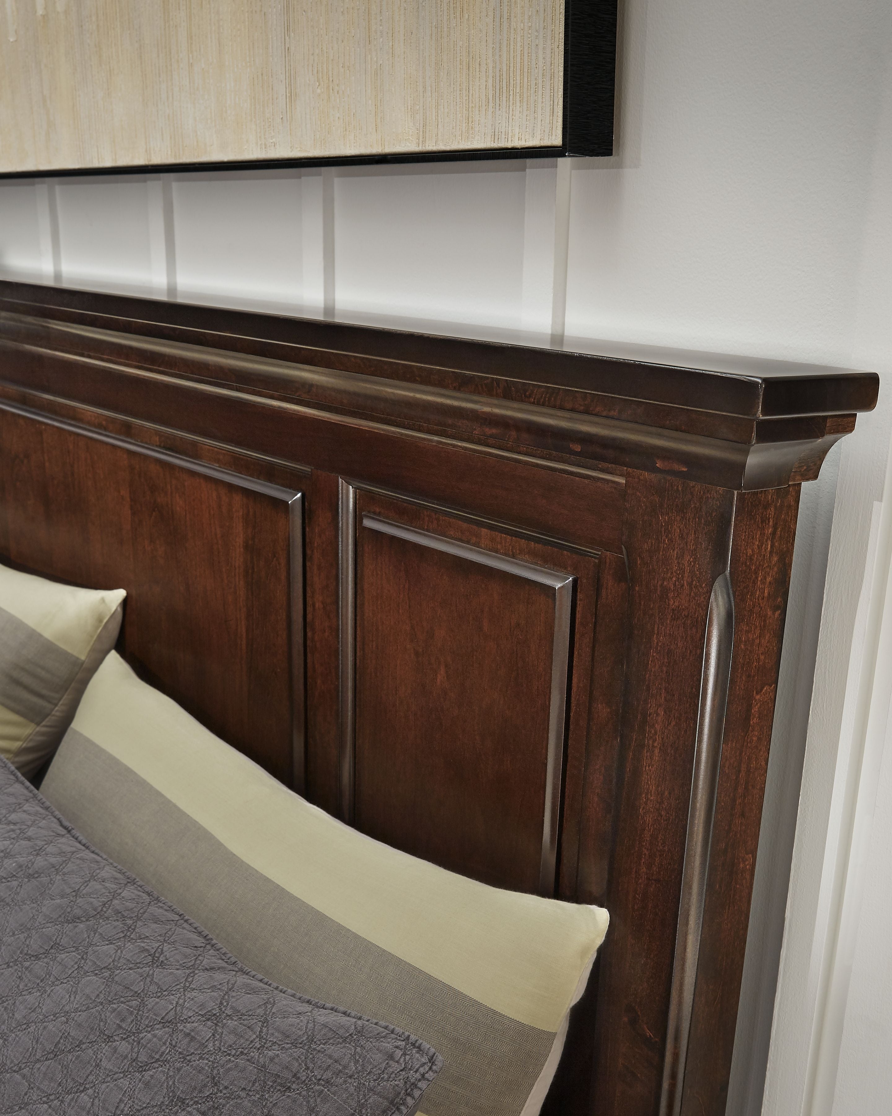 Porter - Rustic Brown - Queen Panel Headboard