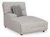 Acklen Place - Pewter - Laf Power Reclining Back Chaise